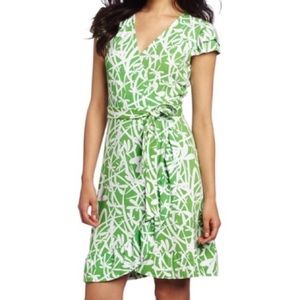 Lilly Pulitzer: Green Dragonfly Wrap Dress | Sz XS